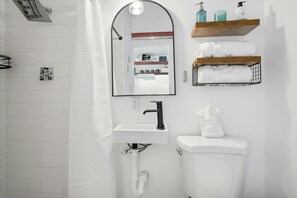Bathroom - North Star Nook - pet friendly tiny home! (Kendall County)