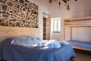 1 chambre, bureau, fer et planche Ă repasser, lit parapluie