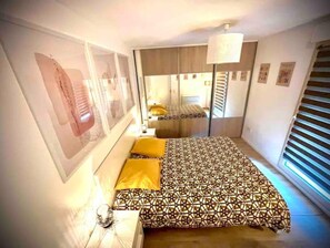 1 Schlafzimmer, Bügeleisen/Bügelbrett, kostenloses WLAN, Bettwäsche