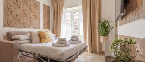 1 chambre, fer et planche à repasser, Wi-Fi, draps fournis