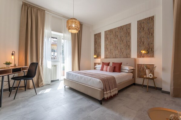 1 bedroom, iron/ironing board, WiFi, bed sheets - Cornelia Cozy Home elegance apartment near the center of Rome (Roma)