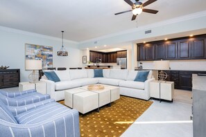 Condo, 2 Bedrooms | Living area - Phoenix Gulf Towers 1906 2 Bedroom Condo (Orange Beach)