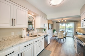 Apartment (3 Bedrooms) | Interior - Riverfront Champlin Townhome w/ Deck & Water View! (Champlin)