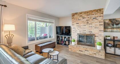 Riverfront Champlin Townhome w/ Deck & Water View!
