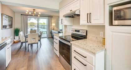 Riverfront Champlin Townhome w/ Deck & Water View!