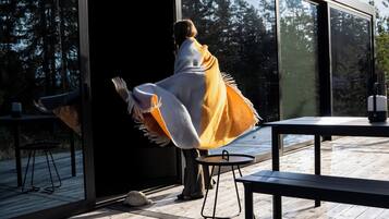 Cabaña Premium | Terraza o patio