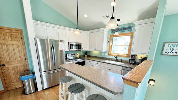 Unclassified image, 1 of 30, button - KD300- Walk to Beach, Heated Saltwater Pool, Hot Tub (Kill Devil Hills)