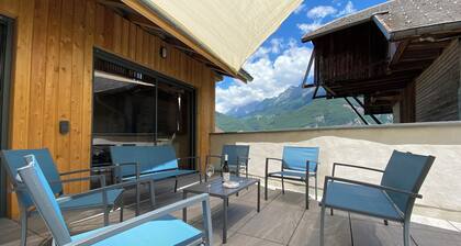 Grange Rénovée, Esprit Loft, à six Minutes du Lac d'Annecy vue sur le Mont-blanc