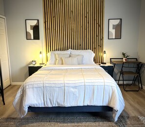 1 makuuhuone, silitysrauta/-lauta, ilmainen Wi-Fi, vuodevaatteet