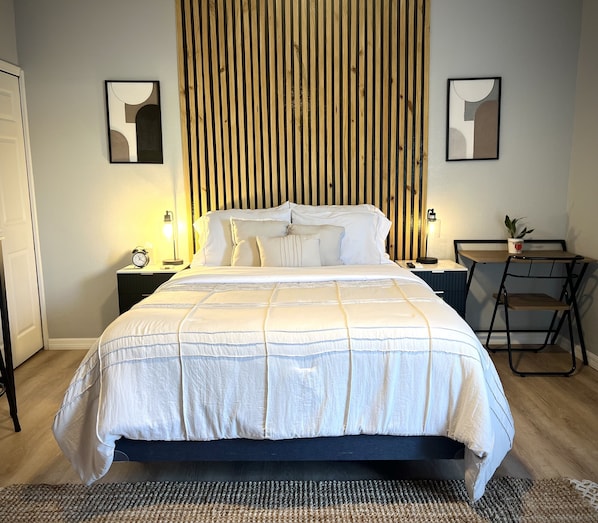 1 bedroom, iron/ironing board, free WiFi, bed sheets