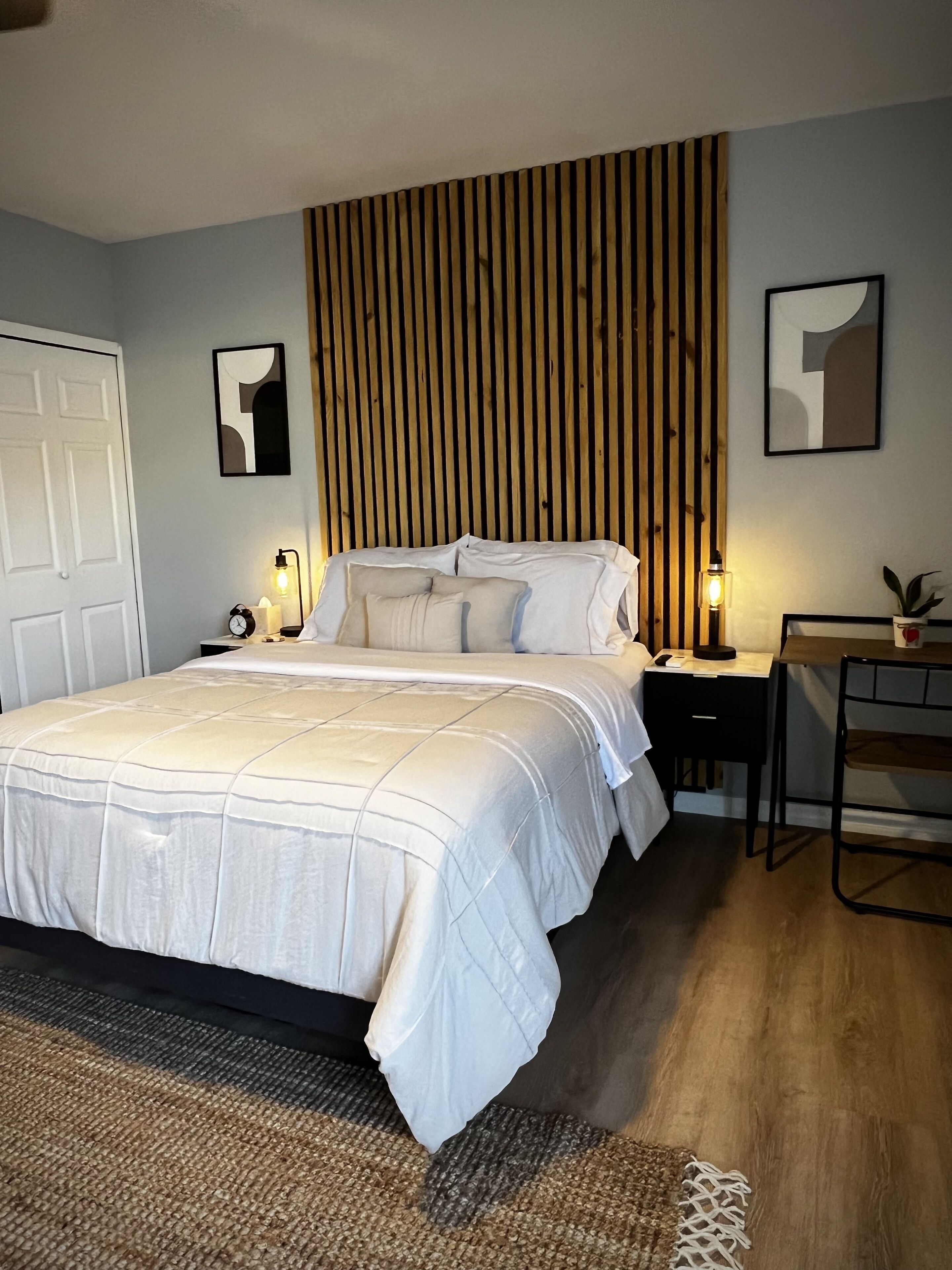 1 多间卧室、熨斗/熨衣板、免费 WiFi、床单