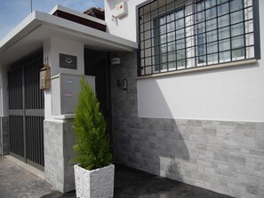 Entrada de la propiedad