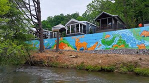 Exterior - Deer's Den River Tiny Luxury Living with River Views (Bryson City)