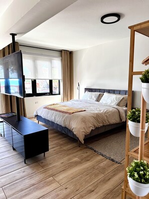1 Schlafzimmer, kostenloses WLAN, Bettwäsche