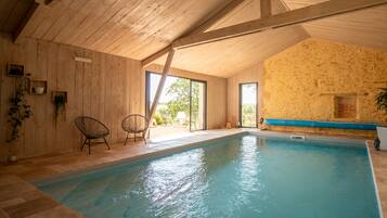 Piscine couverte, piscine chauffée