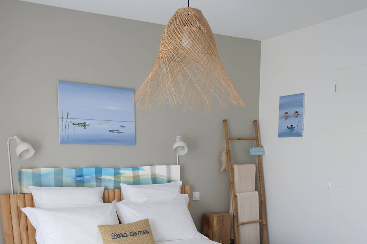 Comfort tweepersoonskamer, uitzicht op tuin | Geluiddichte muren, gratis wifi, beddengoed
