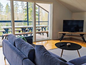 Living room - Matikkala Cottages (Ruokolahti)