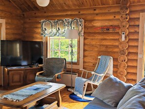 Living area - Matikkala Cottages (Ruokolahti)
