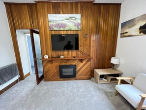 Smart TV, fireplace - Glebe Street Flat Dumfries (Dumfries)