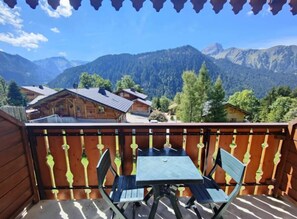 Outdoor dining - Appartement vue Montagnes (Châtel)