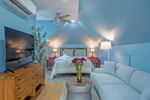 3 habitaciones, tabla de planchar con plancha, cuna de viaje y wifi 