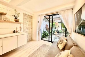 Living area - 1-diseño Loft Único, Zona G con Terraza Privada (Bogotá)