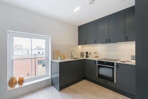 Two Bedroom Apartment | Bếp riêng | Tủ lạnh, lò vi sóng, lò nướng, bếp nấu 