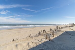 Beach - Oceanfront Home with Views just Steps from the Sand at Up-Front by Sun Realty (South Nags Head)