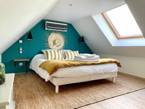 1 bedroom, in-room safe, iron/ironing board, travel crib