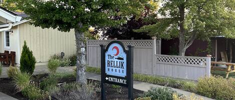 Fassade der Unterkunft