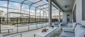 EV_6283 - 15 Bed 14.5 Baths Villa with Screened-In Private Pool with Spillover S