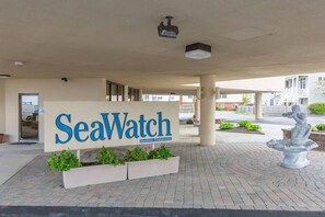 Exterior detail - Oceanfront Seawatch Condo unit 402 (Old Orchard Beach)