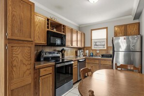 Fridge, microwave, oven, stovetop - Seaside Village Condo #3- 300 ft to Sandy Beaches! (Old Orchard Beach)