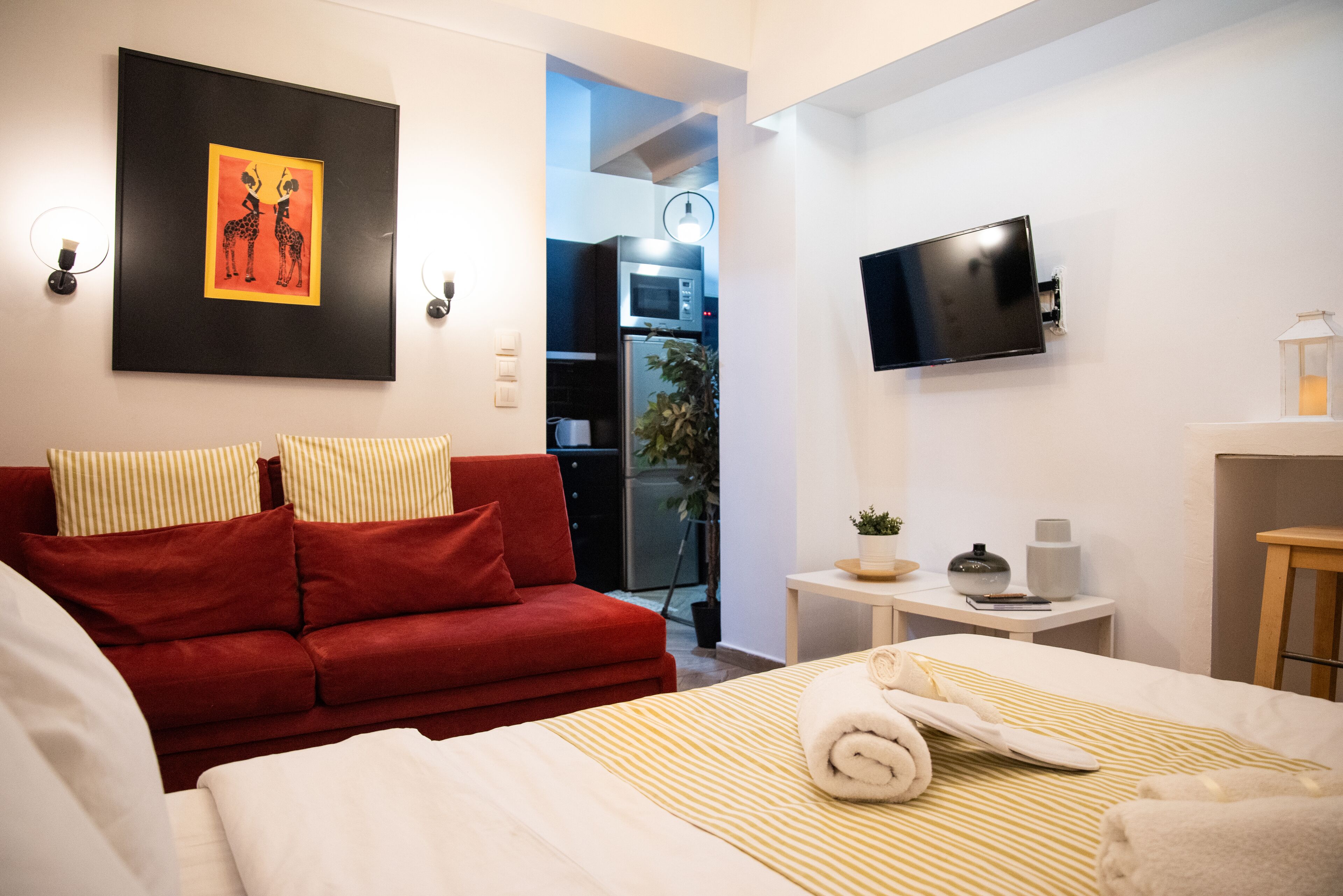 1 makuuhuone, silitysrauta/-lauta, Wi-Fi, vuodevaatteet