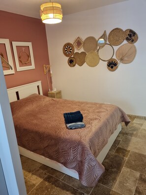 1 Schlafzimmer, kostenloses WLAN, Bettwäsche