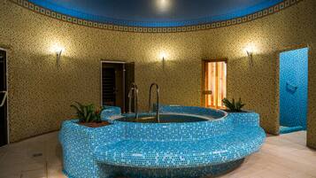 2 indoor pools, seasonal outdoor pool