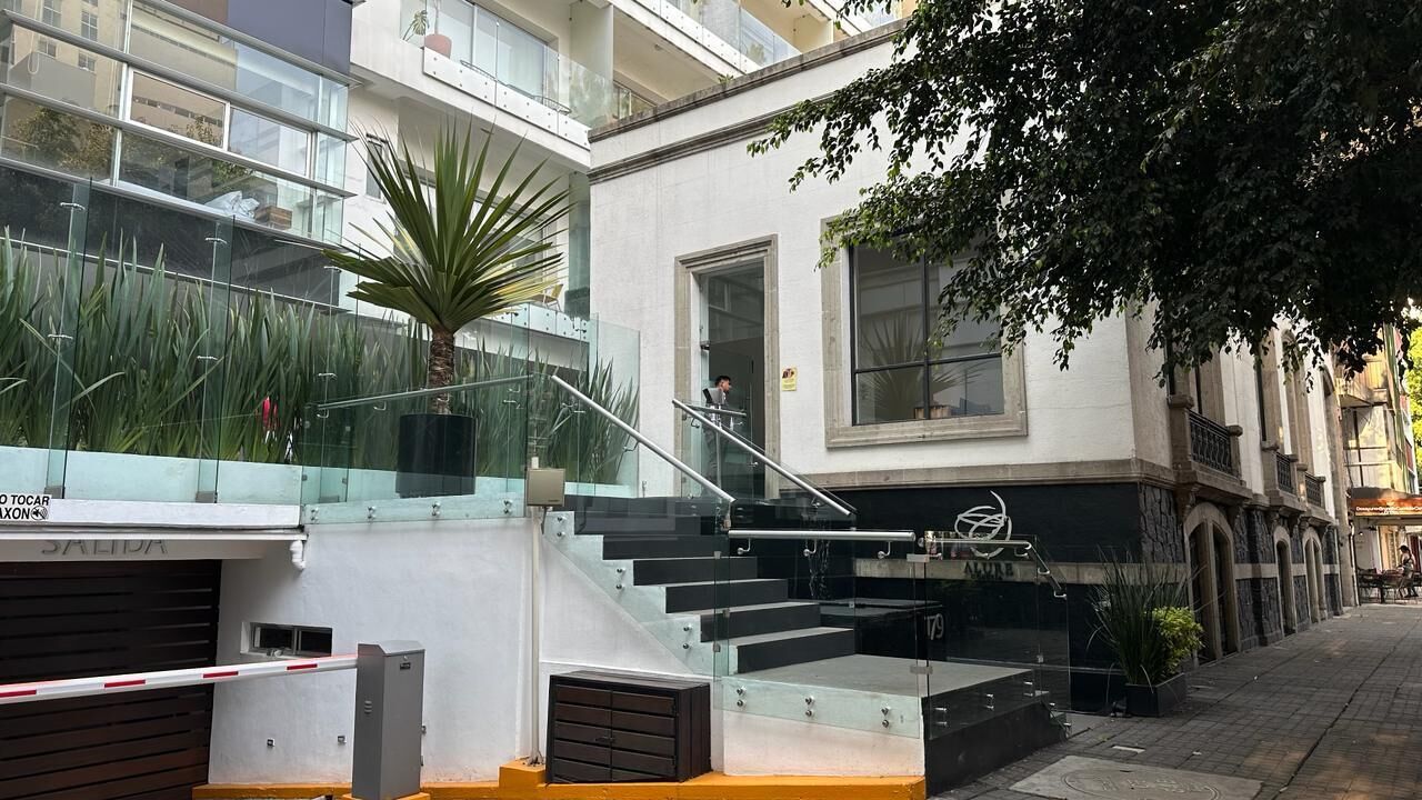 Façade de l’hébergement