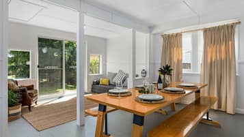 Uitzicht vanuit accommodatie