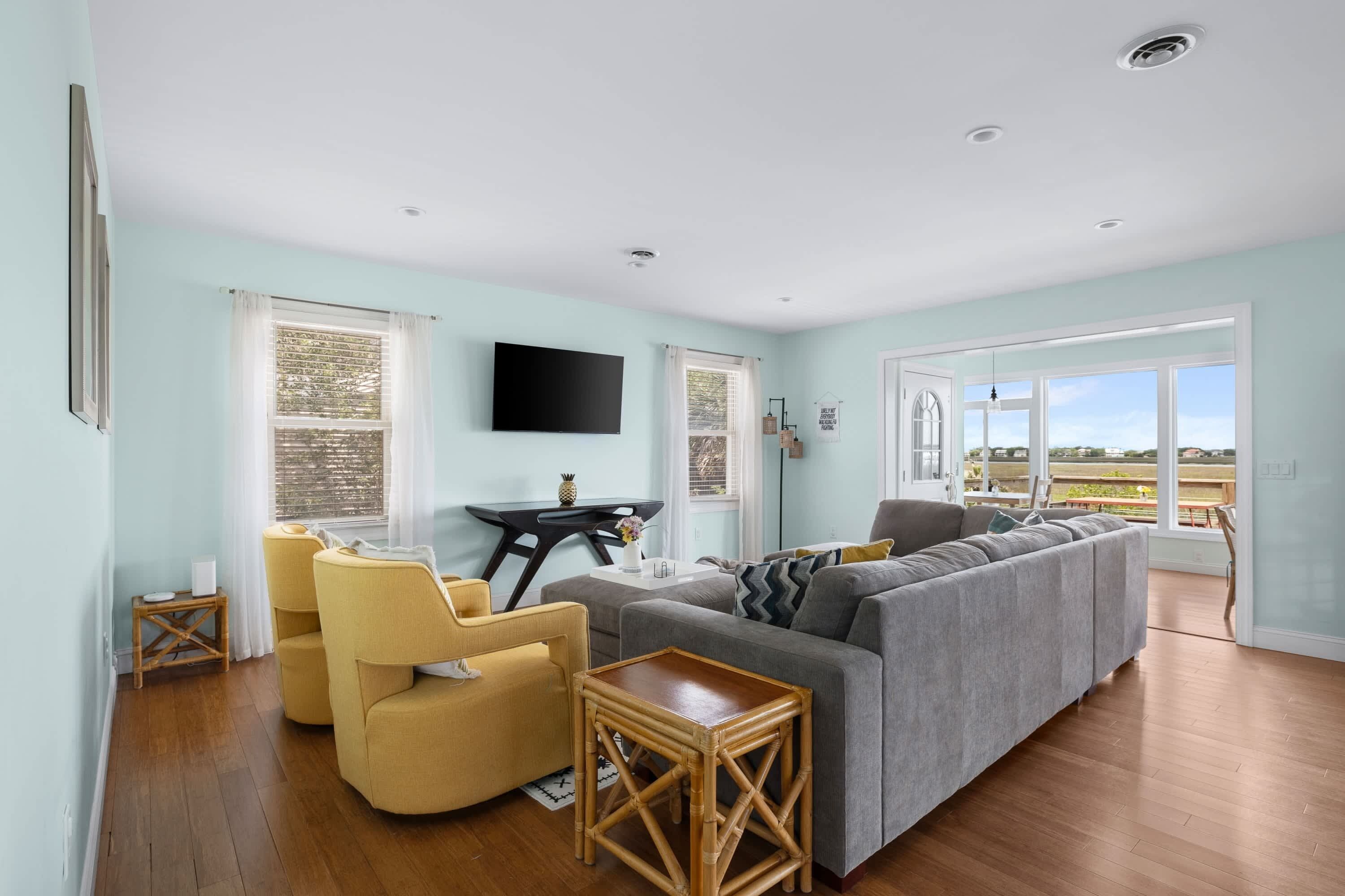 Folly Beach Home With Water Views + Bikes! - Folly Beach, SC