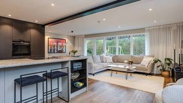 Smart-tv, stereoanlæg, computerskærme, printere