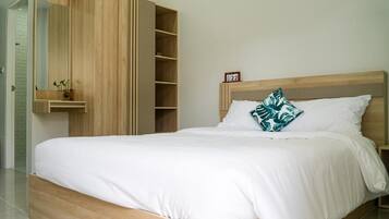 1 habitación, wifi y ropa de cama