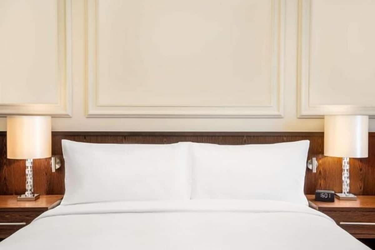 Een minibar, een kluis op de kamer, verduisterende gordijnen
