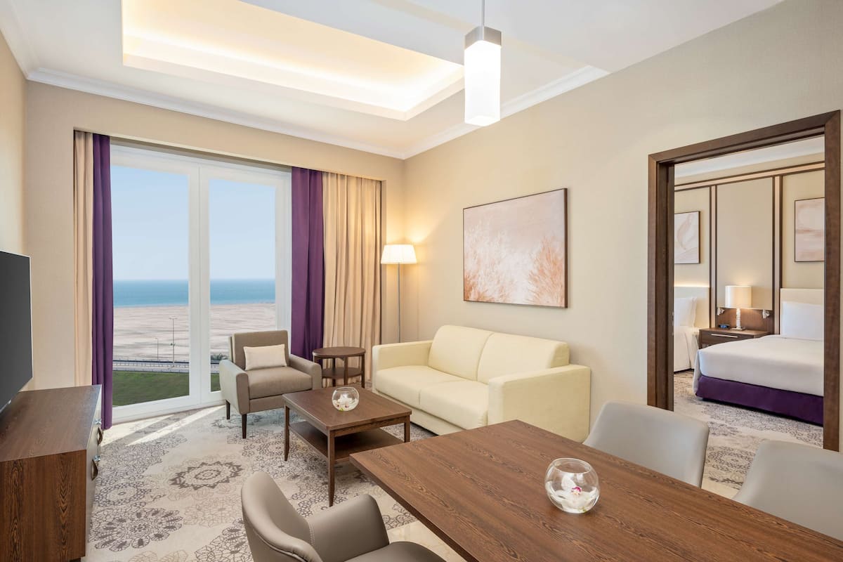 Appartamento, 1 camera da letto | Area soggiorno | Smart TV 44 pollici con canali satellitari