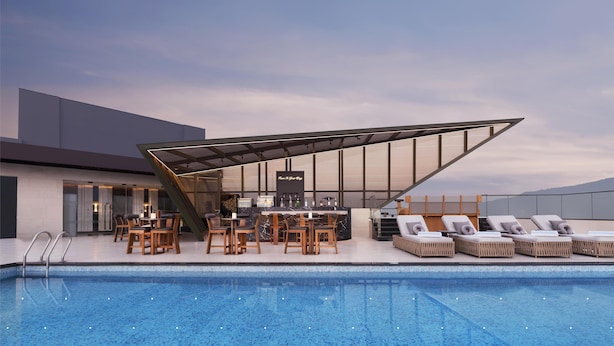 Outdoor pool - Hilton Kathmandu (Kathmandu)