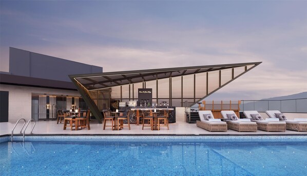 Outdoor pool - Hilton Kathmandu (Kathmandu)