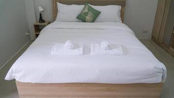 1 quarto, roupa de cama