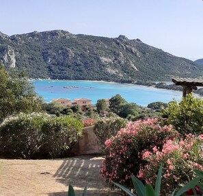 Blick von der Unterkunft