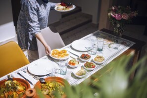 Petit déjeuner composé de spécialités régionales compris tous les jours