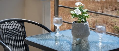 Comfort Suite, Balcony, Sea View | Terrace/patio