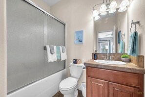 Shower, towels